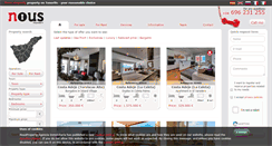 Desktop Screenshot of nousproperty.com